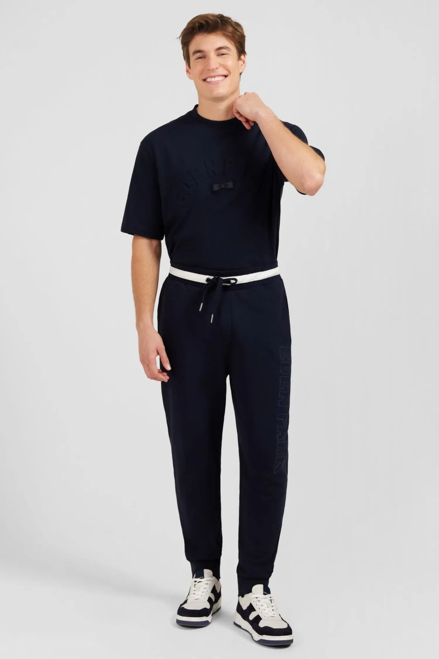 Sale Pantalon De Jogging Bleu Marine Homme Pantalons