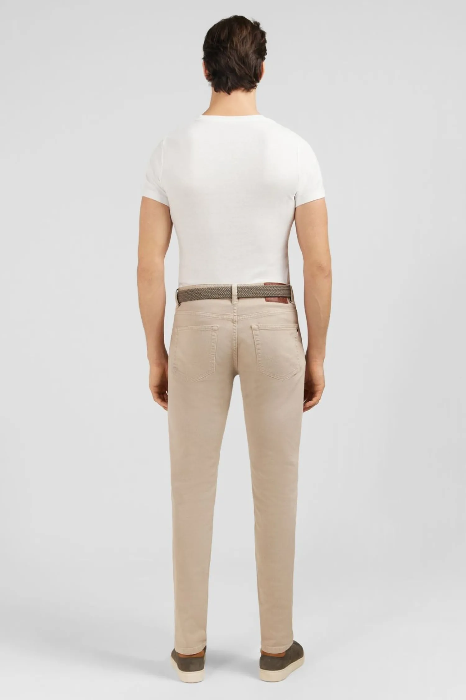 Clearance Pantalon Droit Beige Homme Pantalons
