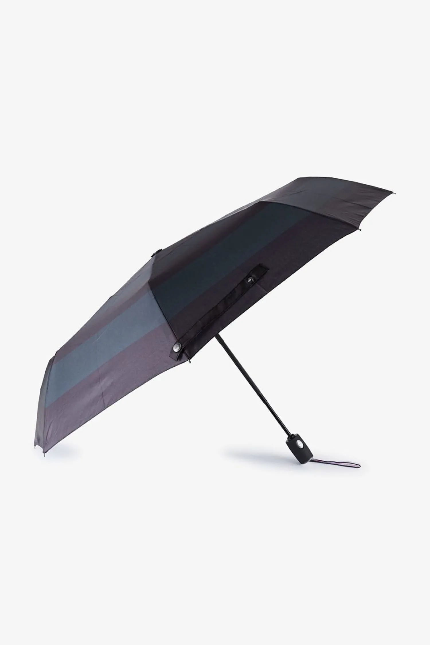 New Parapluie Bleu Marine Pliant A Rayures Homme Parapluies