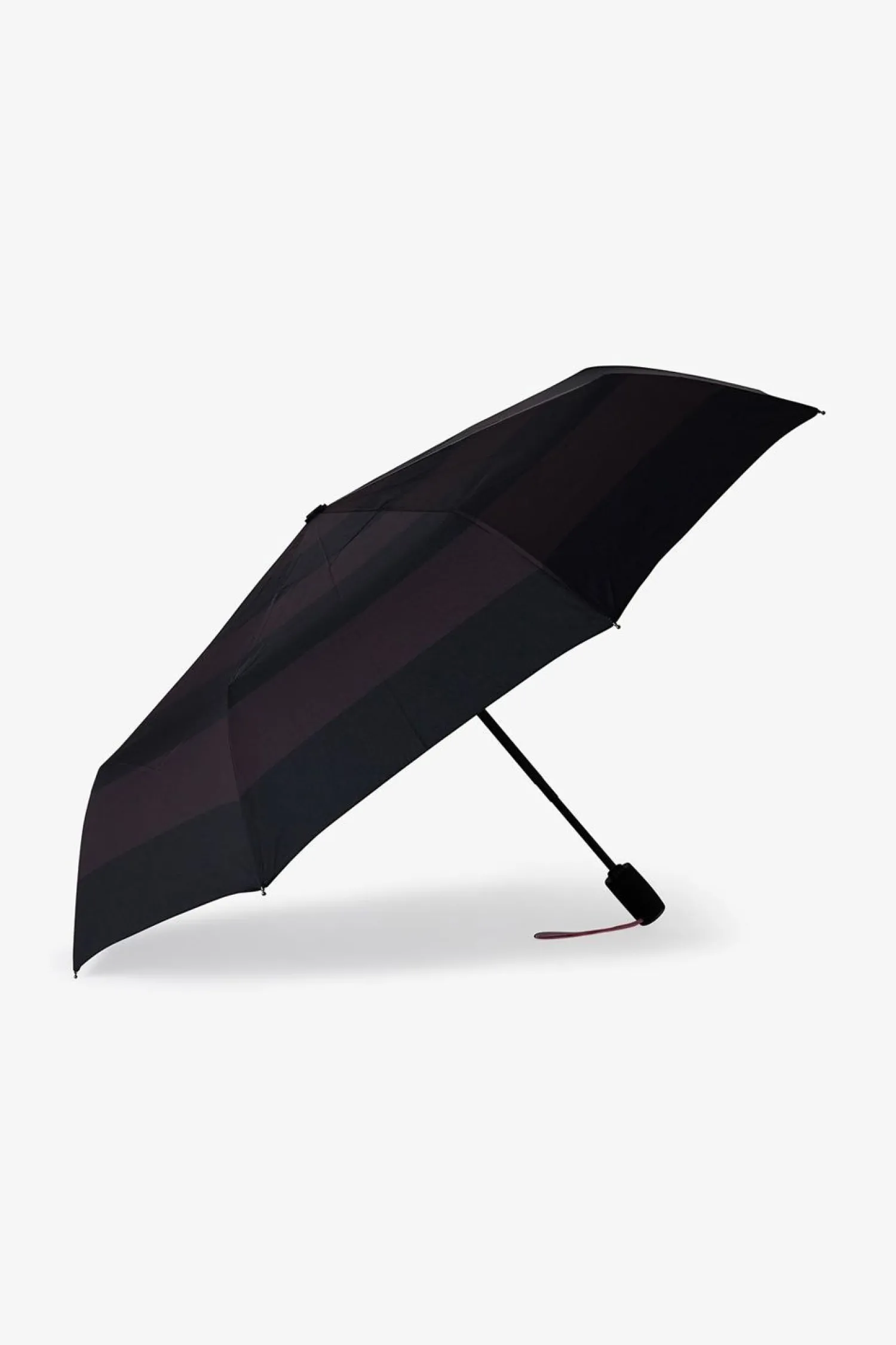 Sale Parapluie Noir Pliant A Rayures Homme Parapluies
