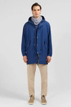 Online Parka A Capuche En Toie De Coton eange Beu Homme Manteaux Et Vestes