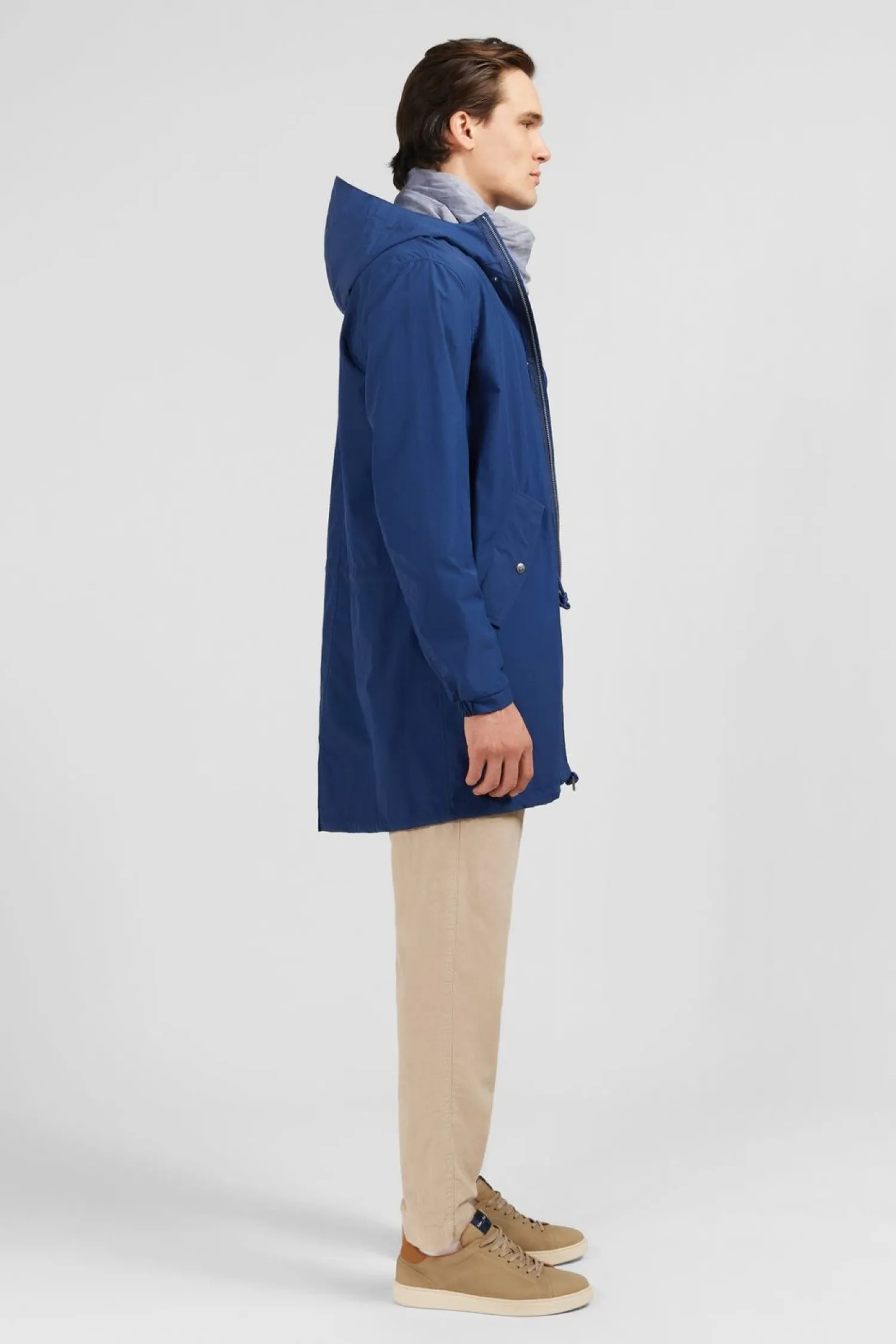 Online Parka A Capuche En Toie De Coton eange Beu Homme Manteaux Et Vestes