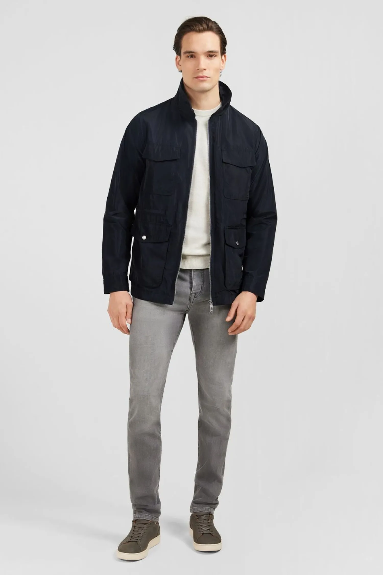 Best Parka Beu arine Unie Homme Manteaux Et Vestes