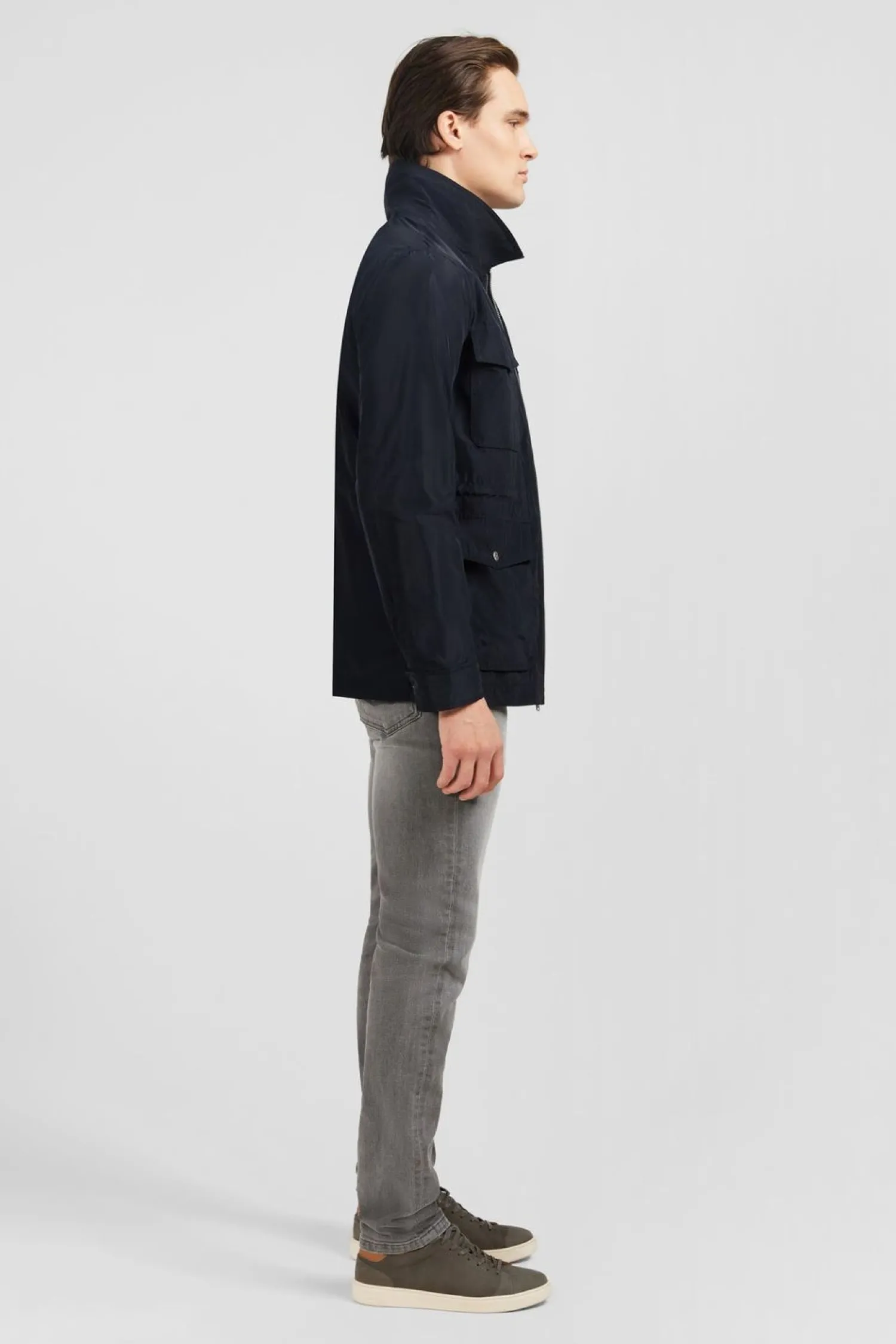 Best Parka Beu arine Unie Homme Manteaux Et Vestes