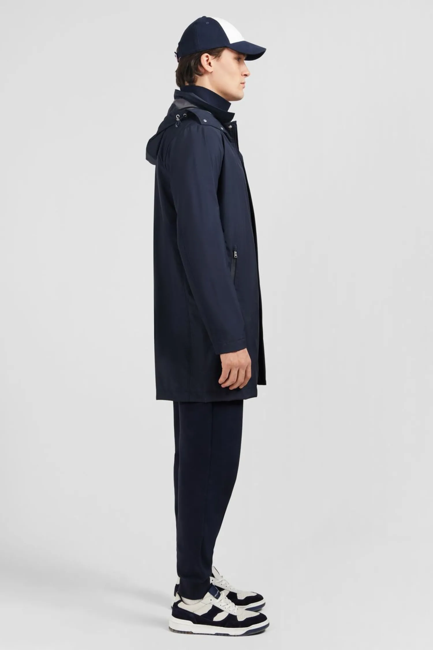 Hot Parka ongue A Capuche Aovibe arine Homme Manteaux Et Vestes