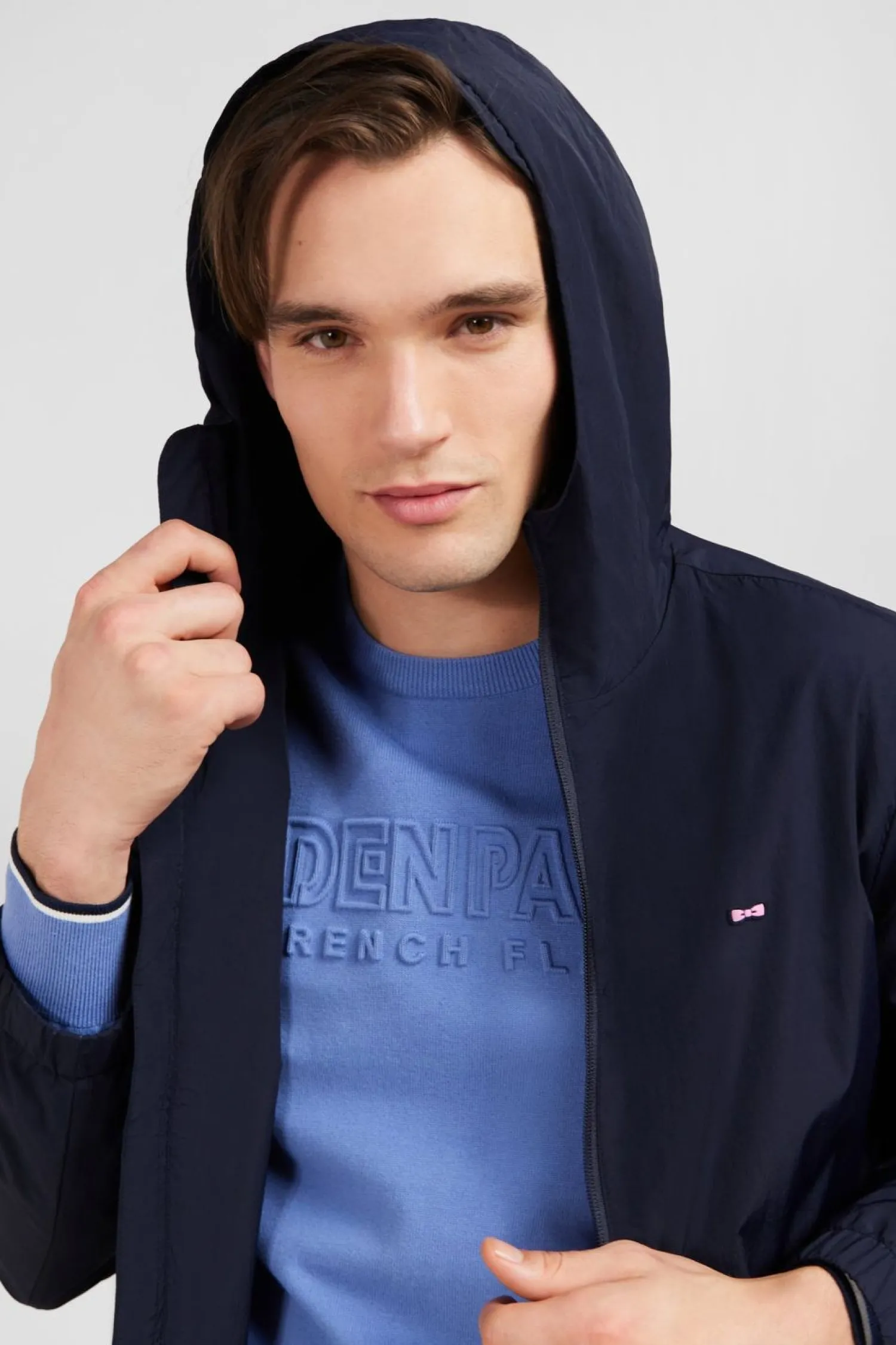Parka ongue Zippee A Capuche arine Homme Manteaux Et Vestes
