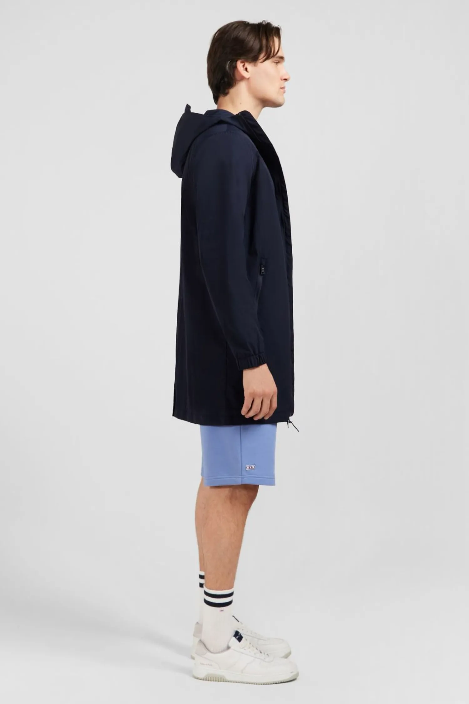 Parka ongue Zippee A Capuche arine Homme Manteaux Et Vestes