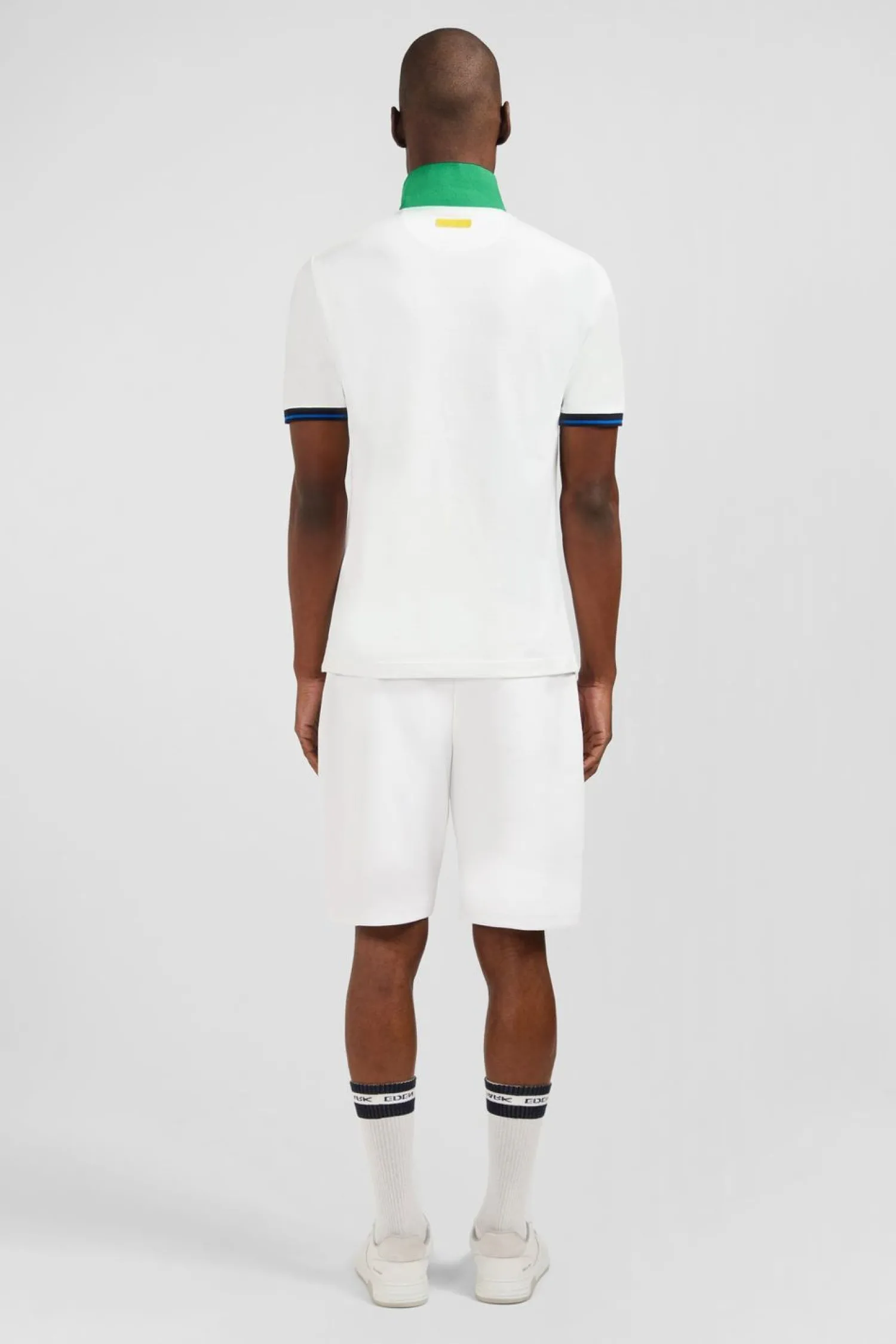 Discount Poo Banc A anche Courte Homme Polos