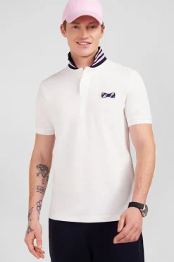 Sale Poo Banc A anche Courte Homme Polos
