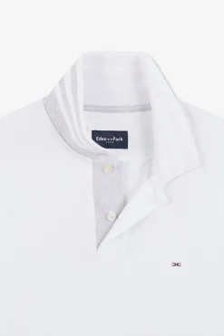 Discount Poo Banc A anche Courte Homme Polos