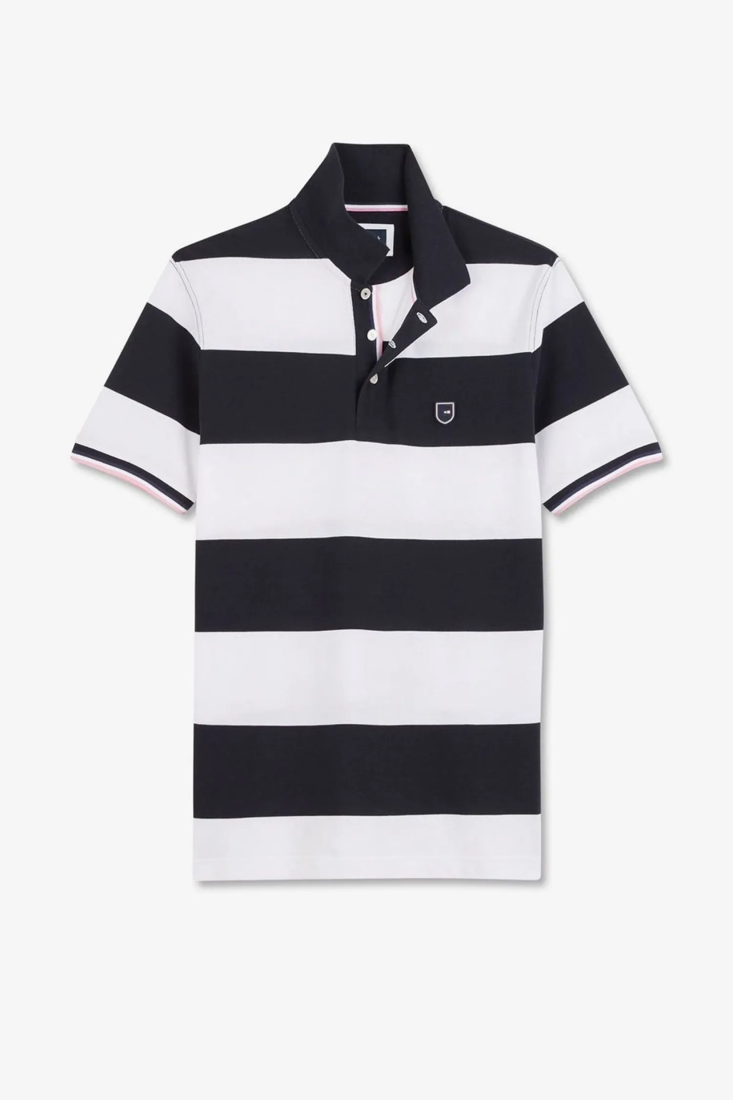 Hot Poo Banc A Rayure Homme Polos