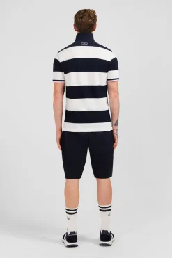 Hot Poo Banc A Rayure Homme Polos