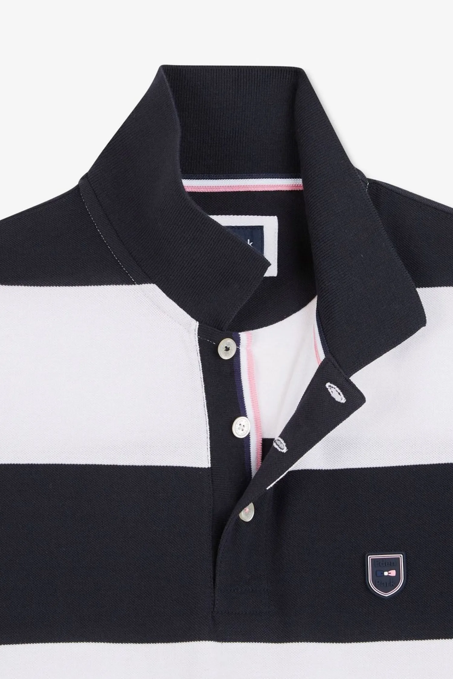 Hot Poo Banc A Rayure Homme Polos