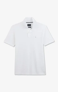 Discount Poo Banc En Coton Pia tretch Homme Polos