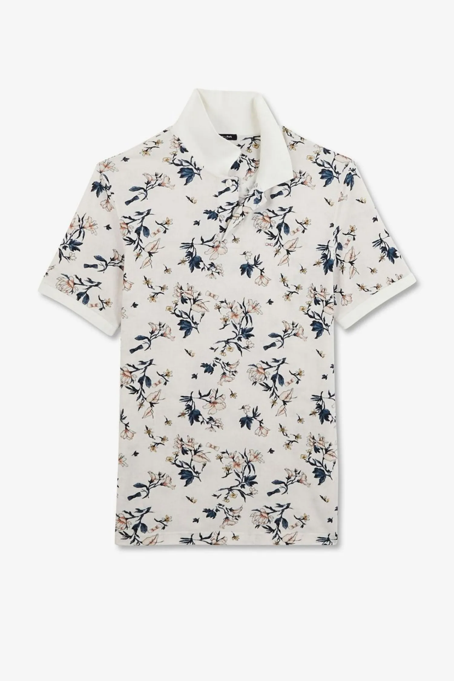 New Poo Banc Iprie Excuif Feuri Homme Polos
