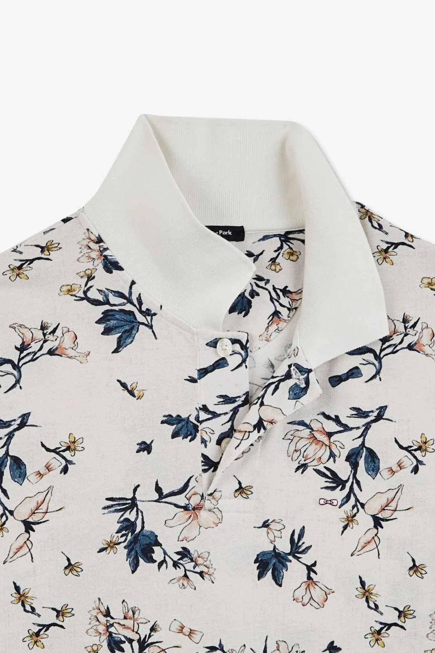 New Poo Banc Iprie Excuif Feuri Homme Polos