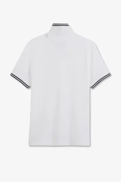 Discount Poo Banc anche Courte En Coton Pia Femme Polos