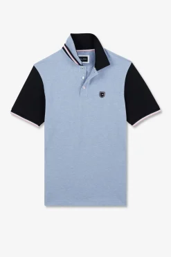 New Poo Beu Coorbock anche Courte Homme Polos