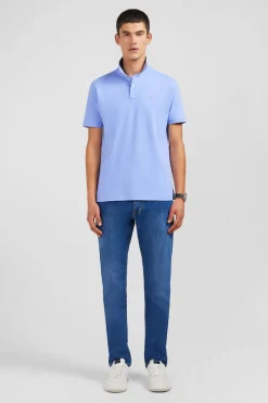 Hot Poo Beu En Coton Pia tretch Homme Polos