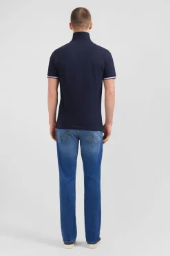 Outlet Poo Beu arine A anche Courte Homme Polos
