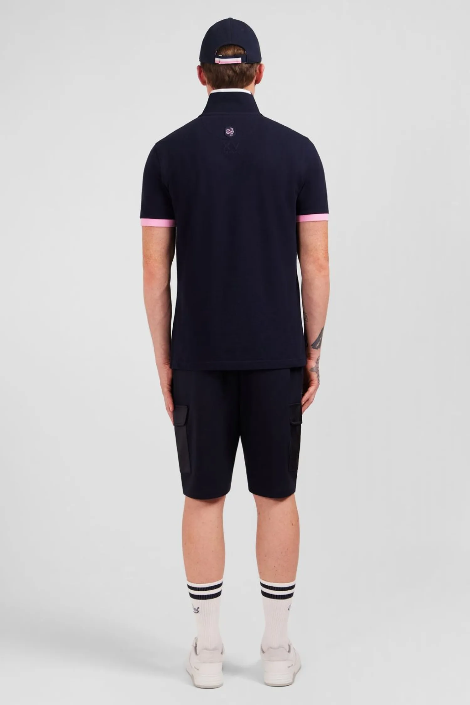 Discount Poo Beu arine A anche Courte Xv De France Homme Polos