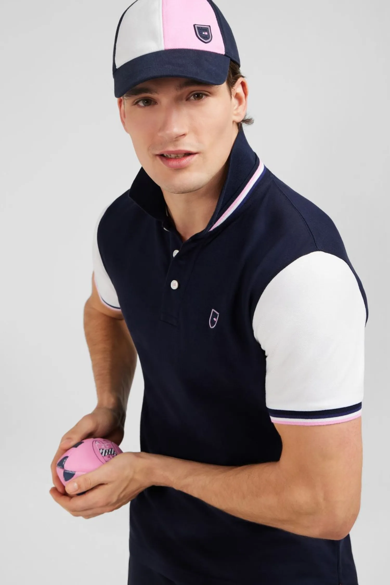 New Poo Beu arine Coorbock anche Courte Homme Polos