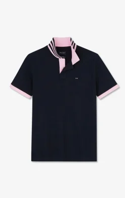 Hot Poo Beu arine En Coton Pia Avec Detai Contrate Homme Polos