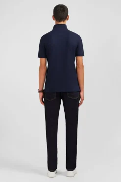 Outlet Poo Beu arine En Coton Pia tretch Homme Polos