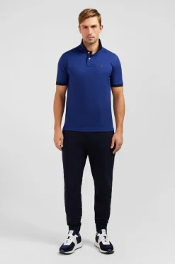 New Poo Beu arine anche Courte Homme Polos