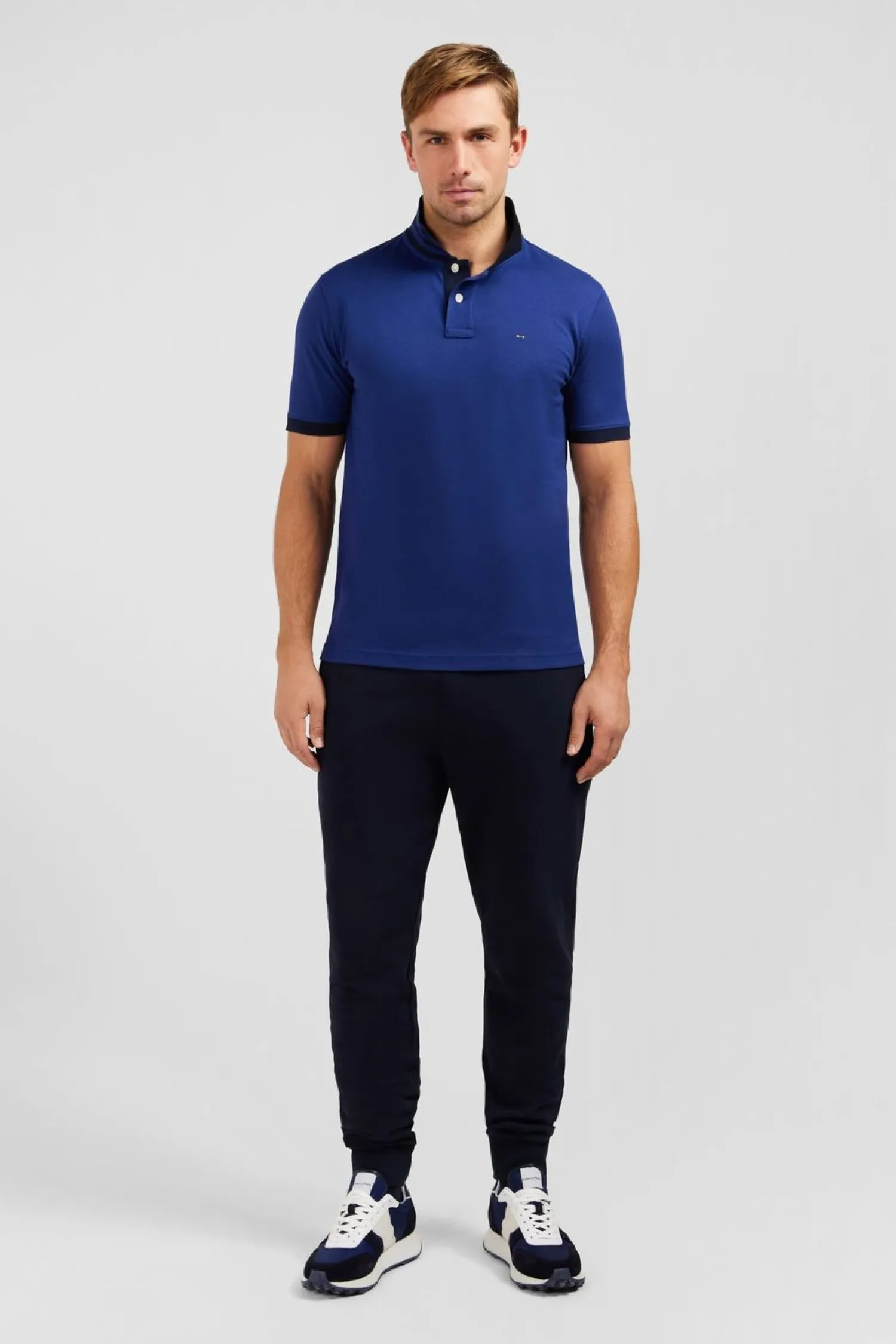 New Poo Beu arine anche Courte Homme Polos
