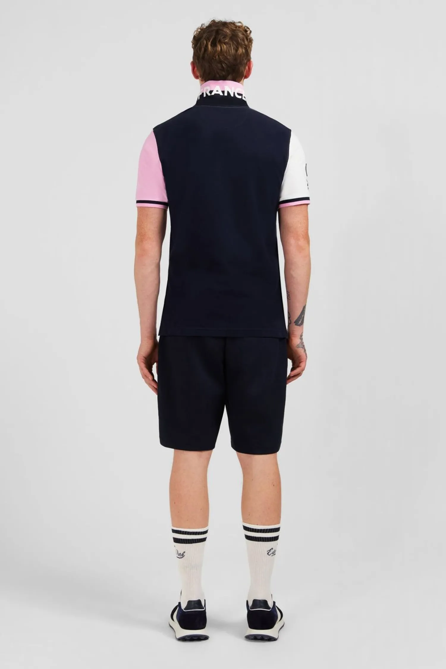 Hot Poo Coorbock A anche Courte Xv De France Homme Polos