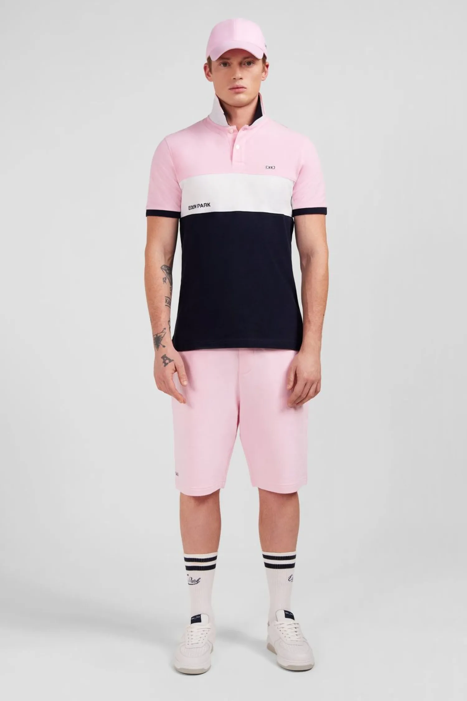 Poo Coorbock Roe A anche Courte Homme Polos