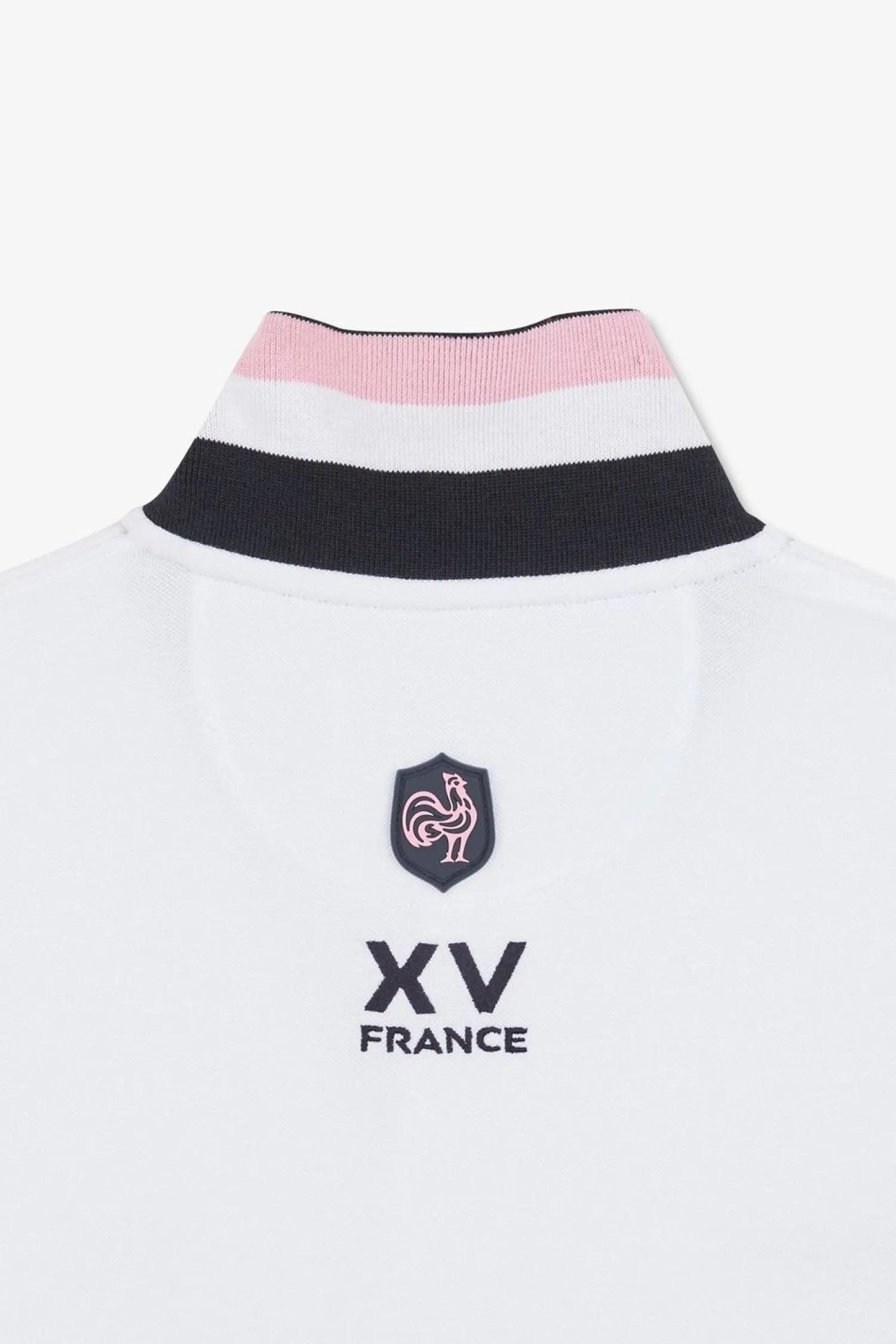 Sale Poo Coorbock Roe En Coton Pique A Broderie Xv De France Homme Polos