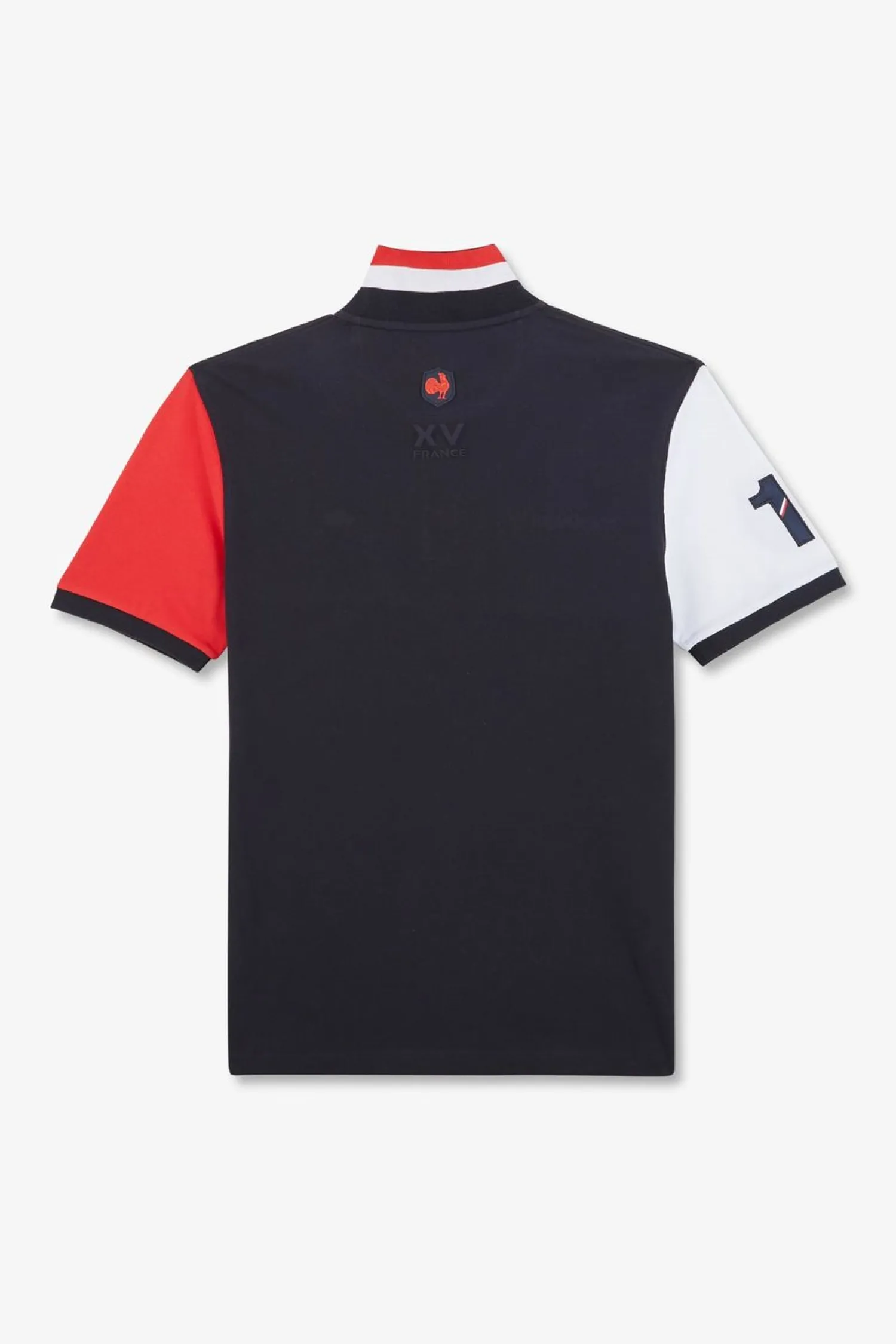 Sale Poo Coorbock Rouge En Coton Pique A Broderie Xv De France Homme Polos