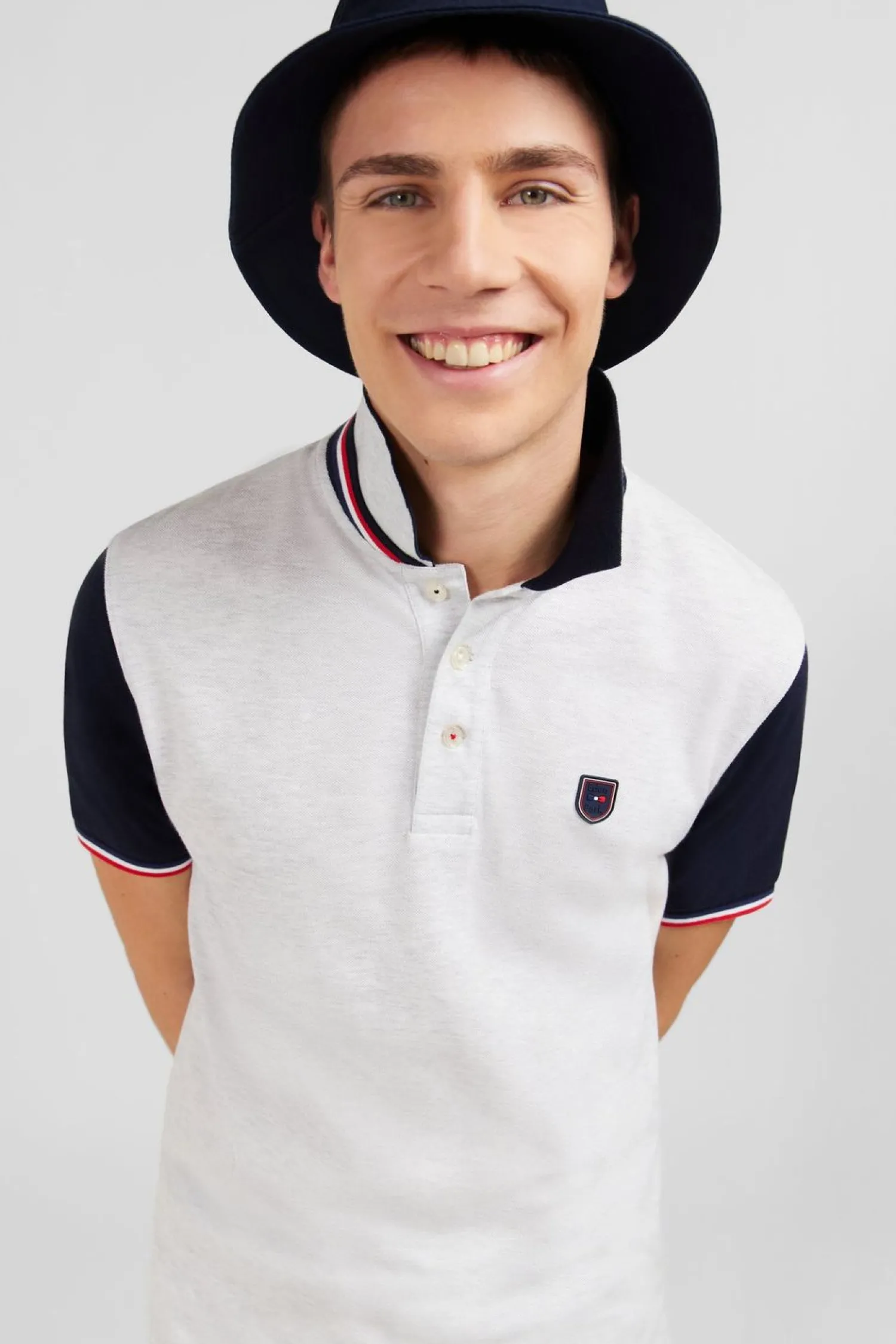 New Poo Gri Coorbock anche Courte Homme Polos