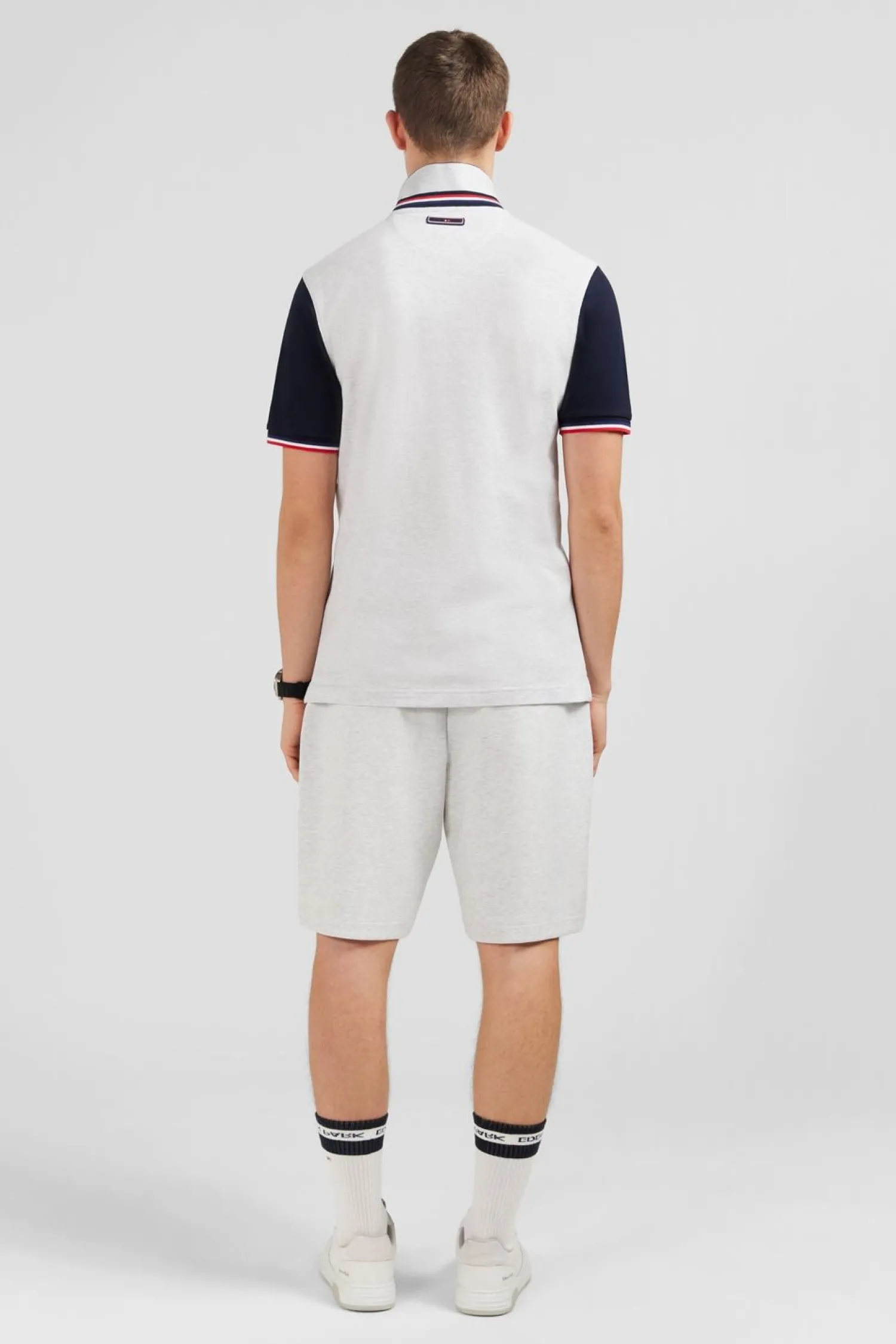 New Poo Gri Coorbock anche Courte Homme Polos