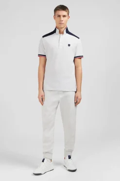 Poo Gri Coorbock anche Courte Homme Polos