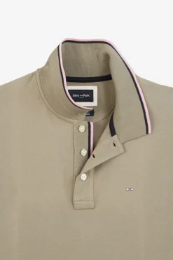 Best Poo Kaki En Coton Pia Homme Polos