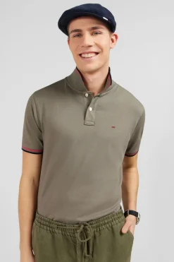 Outlet Poo Kaki En Coton Pia Homme Polos