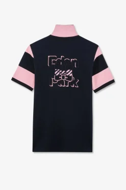 Hot Poo anche Courte Cerce arine Et Roe En Pique Coton Homme Polos