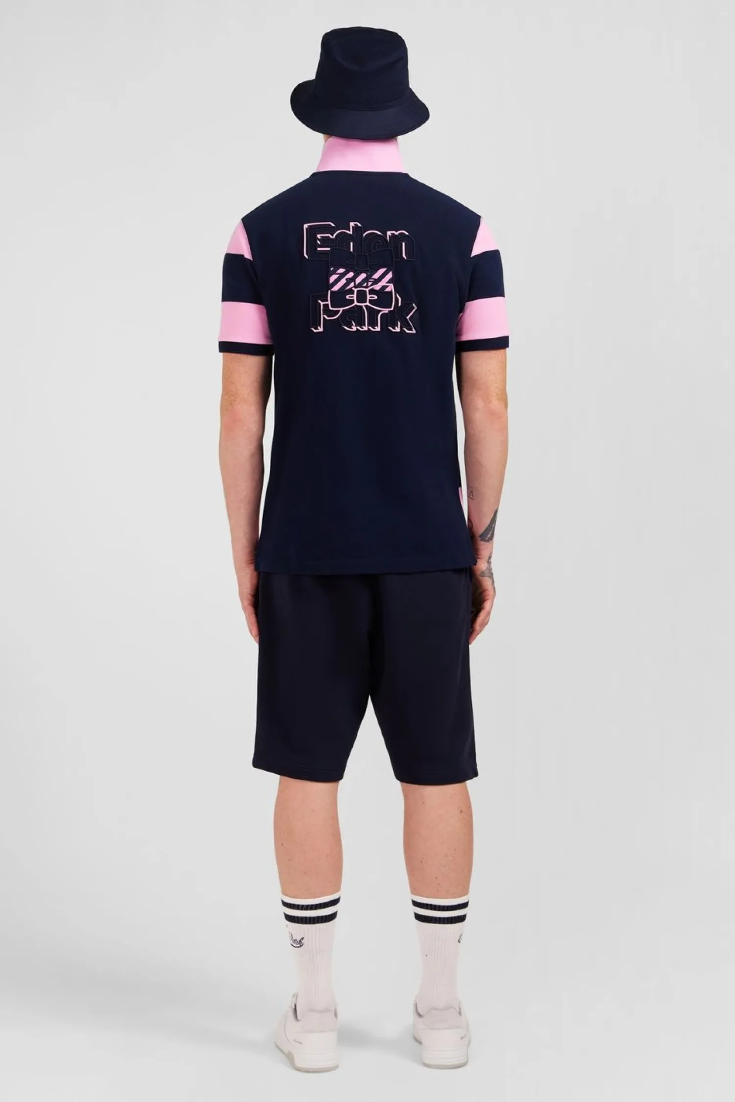 Hot Poo anche Courte Cerce arine Et Roe En Pique Coton Homme Polos