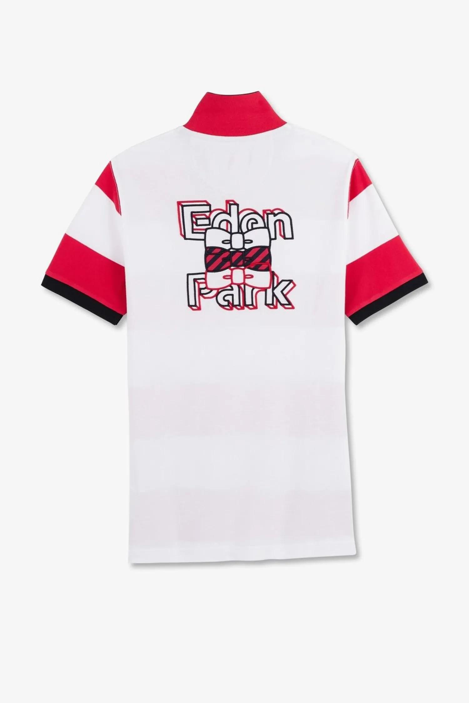 New Poo anche Courte Cerce Rouge En Pique Coton Homme Polos