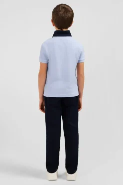 Clearance Polo Manches Courtes Ciel En Pique Coton Enfant Enfant