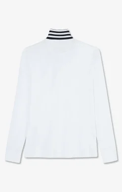 Outlet Poo anche ongue Banc En Coton Avec Co Contrate Homme Polos