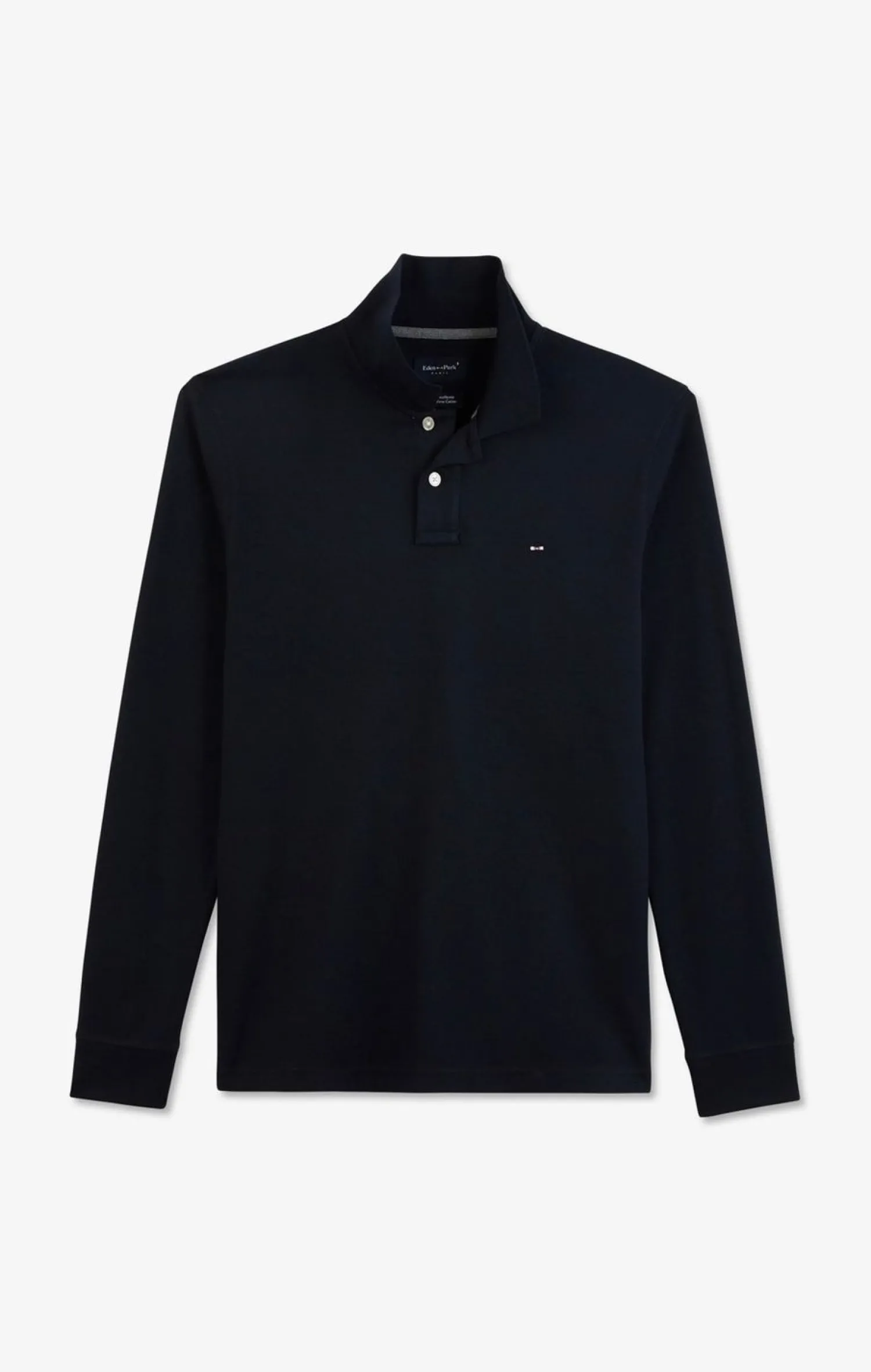 New Poo anche ongue Beu arine Uni En Pique De Coton tretch Homme Polos