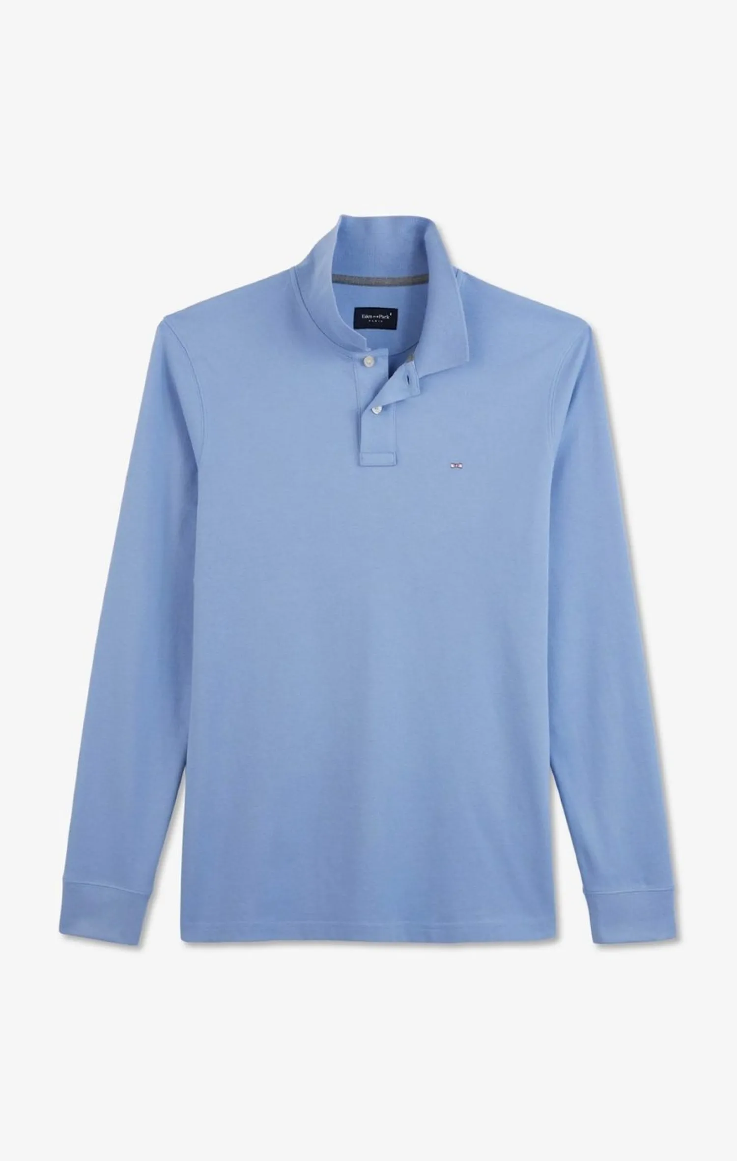 Clearance Poo anche ongue Beu Uni En Pique De Coton tretch Homme Polos