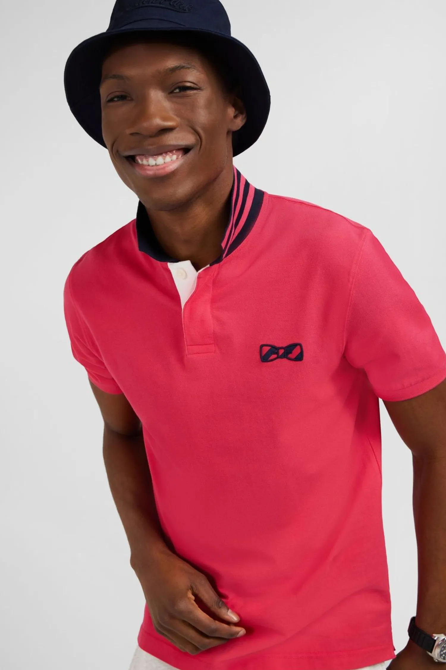 Online Poo Roe Fuchia A anche Courte Homme Polos