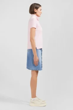New Poo Roe anche Courte En Coton Pia Femme Polos