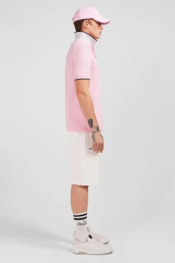 Outlet Poo Roe anche Courte Uni Homme Polos