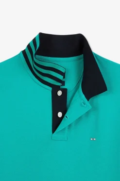 Online Poo Vert anche Courte Homme Polos